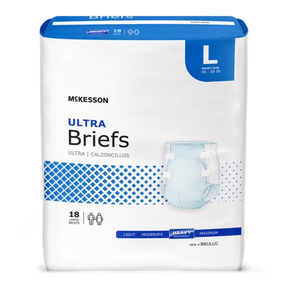 McKesson Ultra Heavy Absorbency Incontinence Brief