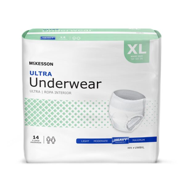 McKesson Ultra Heavy Absorbent Underwear, XL